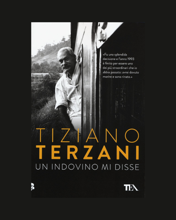 Copertina del libro Un indovino mi disse, di Tiziano Terzani