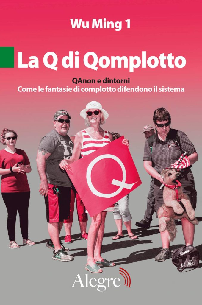 copertina di  la q di qomplotto