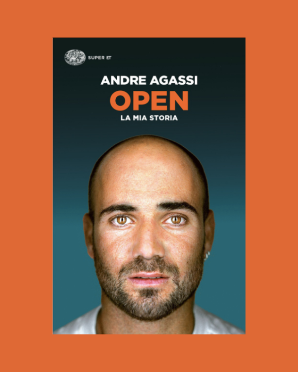 Copertina di Open, autobiografia di Andre Agassi