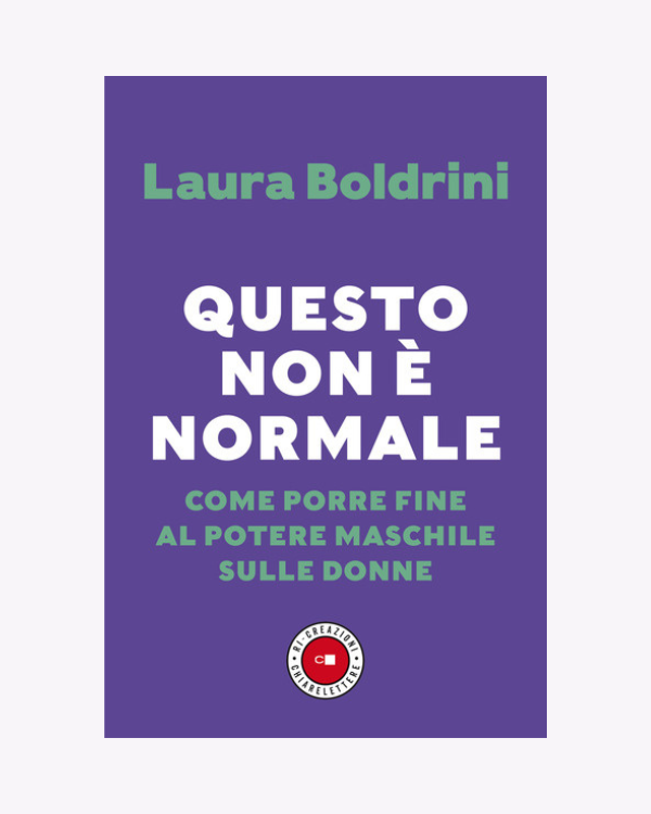 copertina del saggio Questo non è normale, di Laura Boldrini