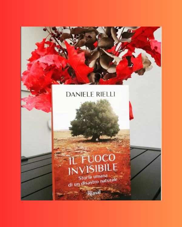 Copertina Il fuoco invisibile, di Daniele Rielli