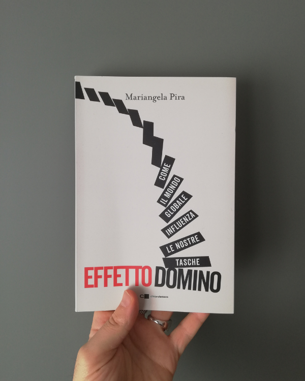 Copertina Effetto domino, di Mariangela Pira