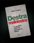 Copertina del libro Destra Maldestra, la politica sculturale del governo Meloni, di Alberto Mattioli