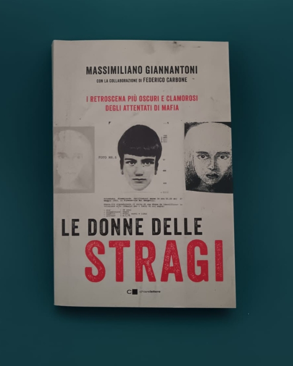 Copertina del saggio Le donne delle stragi, di Massimiliano Giannantoni, edito da Chiare Lettere