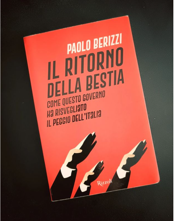 Copertina del saggio Il ritorno della bestia, di Paolo Berizzi